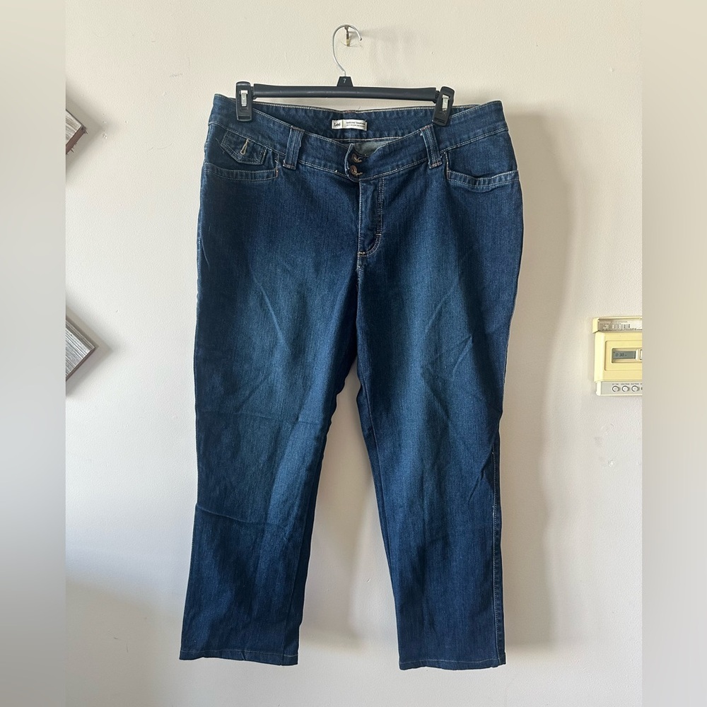 Womens Lee Natural Bootcut Jeans 18W